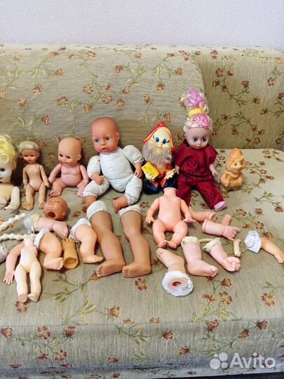 Игрушки куклы пупсы СССР