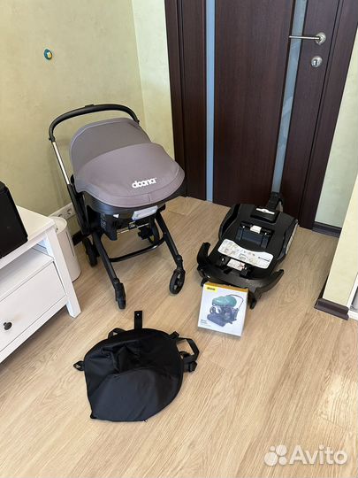 Коляска автокресло doona с базой isofix