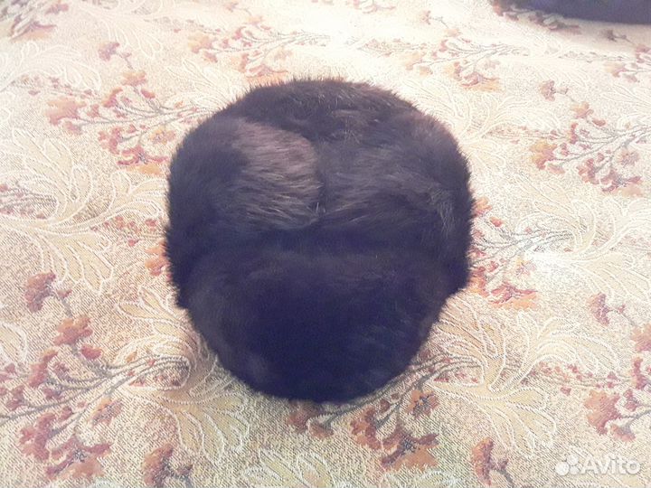 Шапка норковая мужская, шарф