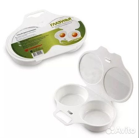 Контейнер для приготовления яиц в микроволновке