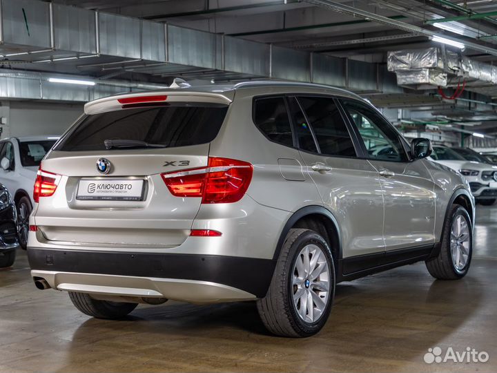 BMW X3 2.0 AT, 2012, 154 223 км