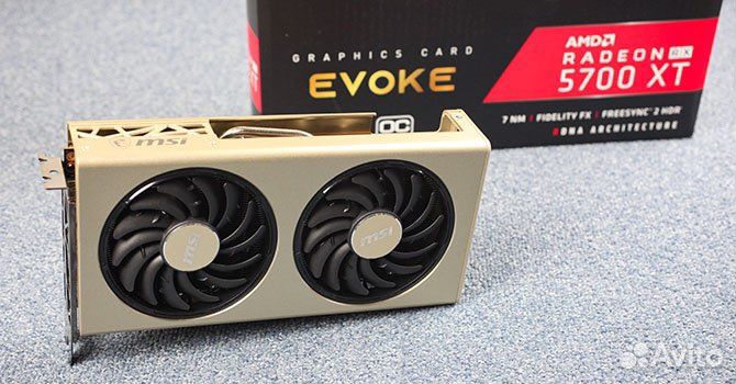 Видеокарта 5700 xt evoke