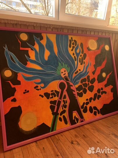 Картина акрилом