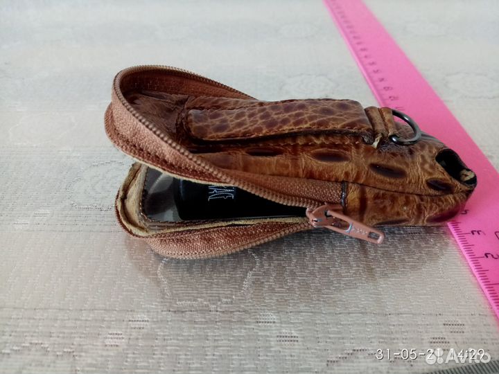 Чехол кожаный и бампер силиконовый для телефона