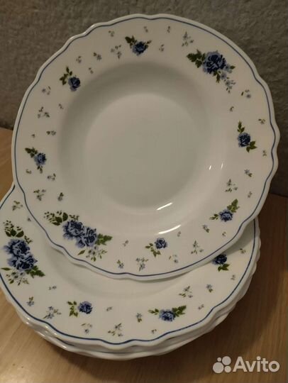 Набор суповых тарелок -6штук