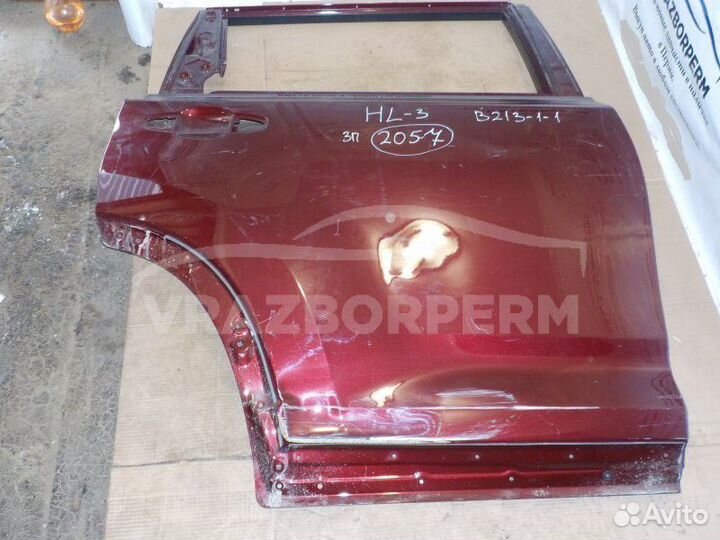 Дверь задняя Toyota Highlander