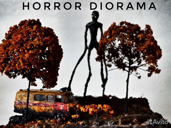 Диорама VHS horror на заказ