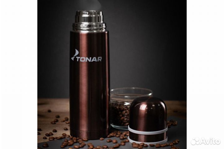 Термос HS.TM-035 1000ML (2 крышки-кружки) Тонар