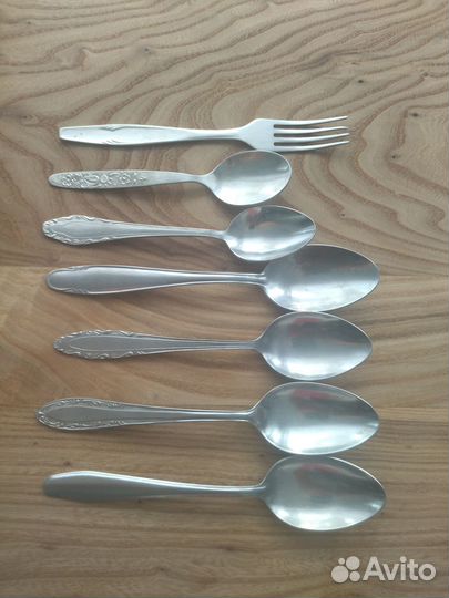 Ложки вилки нержавейка СССР