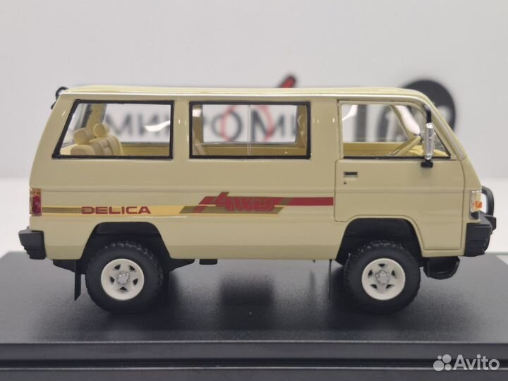 Модель Hi-Story 1/43 Mitsubishi Delica, Бежевый