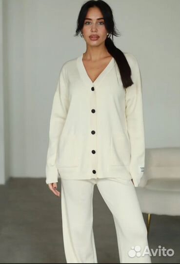 Костюм двойка вязаный оверсайз