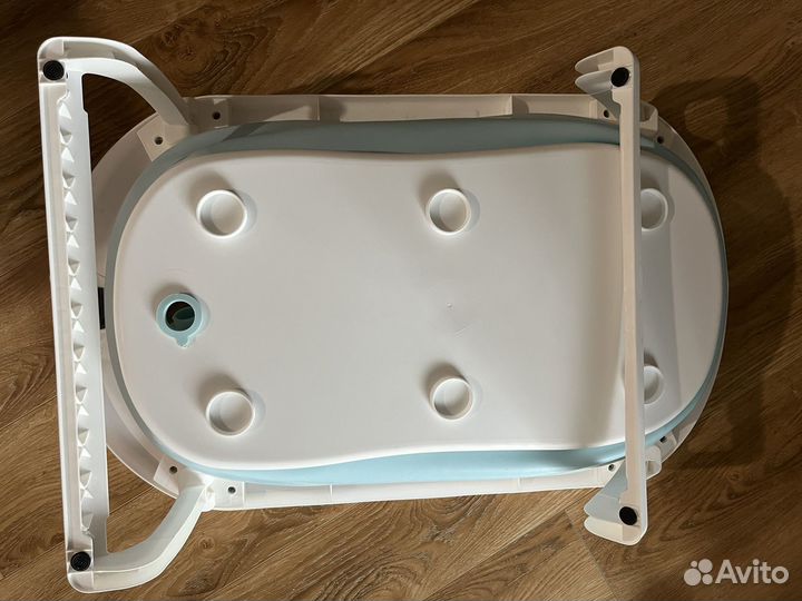 Детская ванночка для купания с термометром