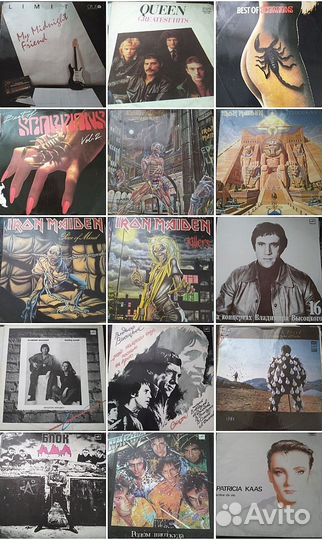 Пластинки винил