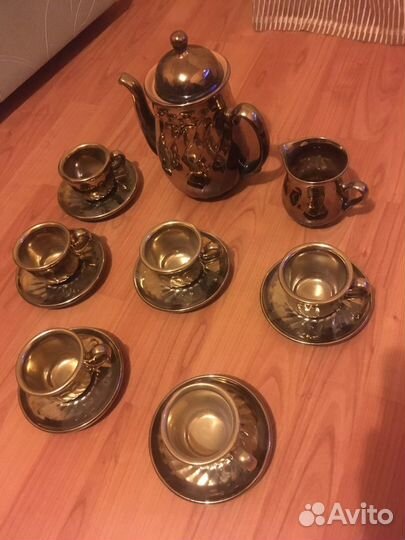 Сервиз кофейный керамика новый