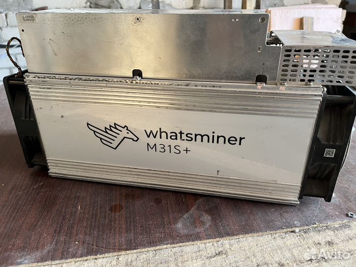 Whatsminer m31s+ 82th