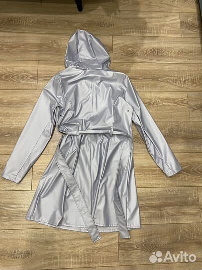 Новый дождевик плащ Rains голубой S-M