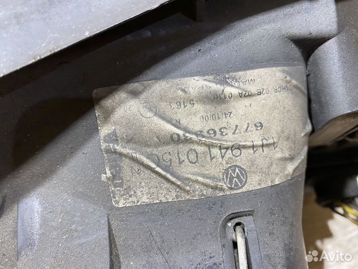 Комплект фар Volkswagen Golf 4 с птф