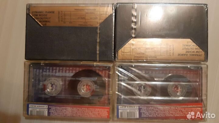 Аудиокассеты новые запечатанные