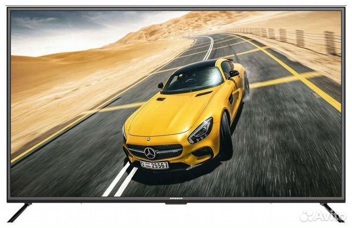 Телевизор Erisson 65 дюймов, 4k, smart