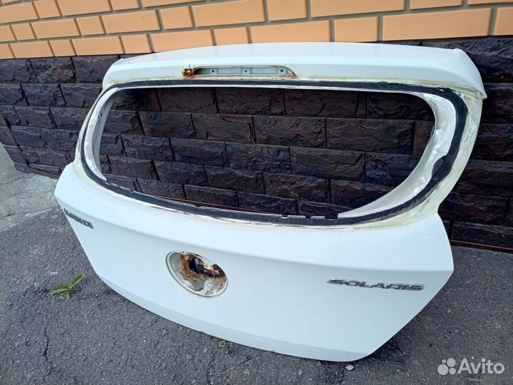 Крышка багажника Хендай Солярис Оригинал