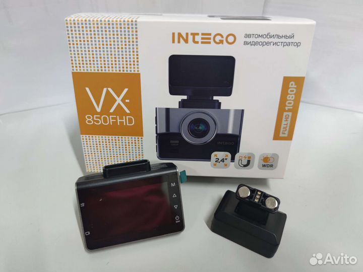 Видеорегистратор intego VX-850 FHD, магнитный