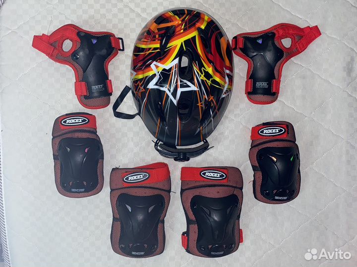 Защита для роликов шлем детский