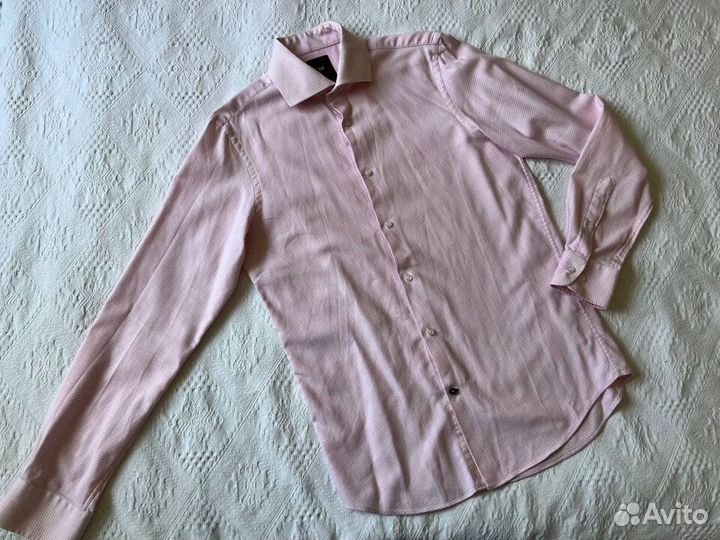 Розовая рубашка мужская We р.M