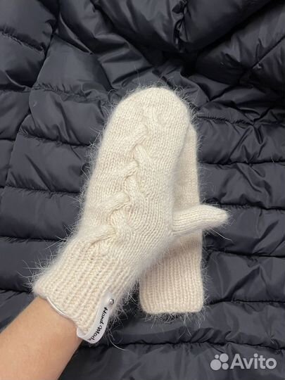 Варежки пух норки