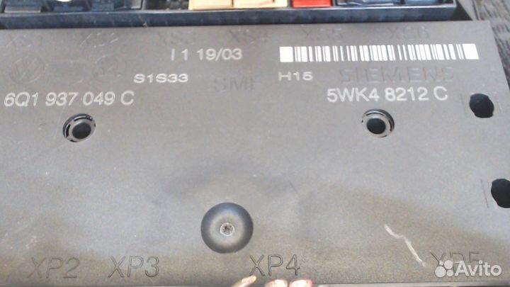 Блок комфорта Skoda Fabia, 2004