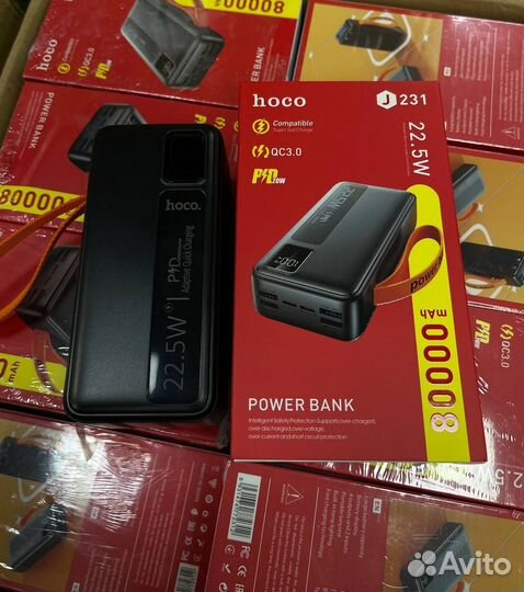 Power Bank hocoНа 80.000mAh