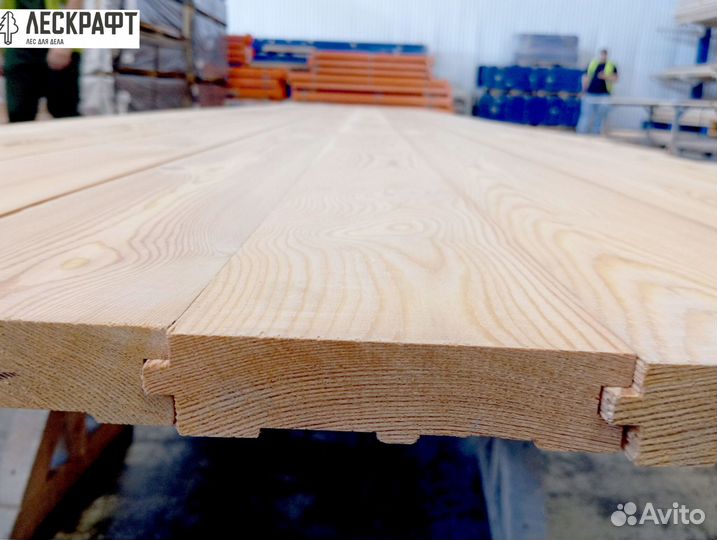 Доска пола 27*117*4000 мм сорт C лиственница