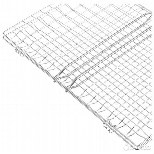 Решётка гриль для рыбы maclay, 25x34 см, нержавеющ