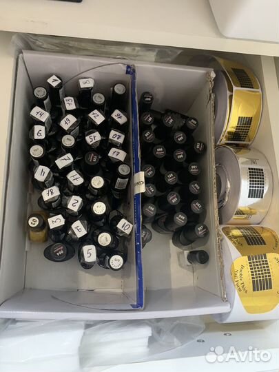 Набор для маникюра целиком