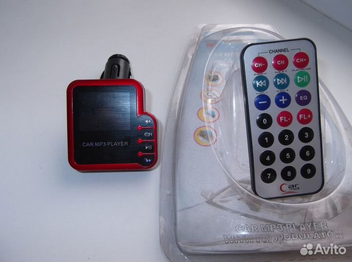 Автомобильный плеер-трансмиттер (FM-ретранслятор)