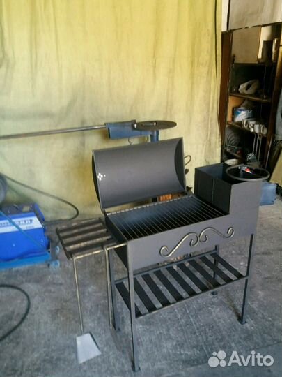 Мангал 5мм.с крышкой
