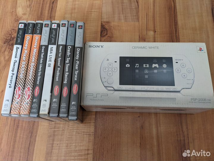 PSP 2008-CW + Игры