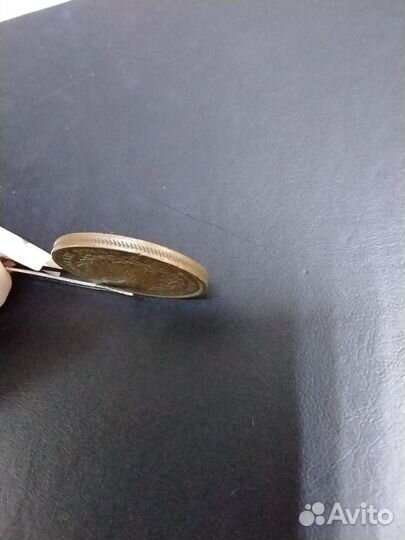 Монета стювер Демера и Эссекибо Бр. 1 стивер 1813г