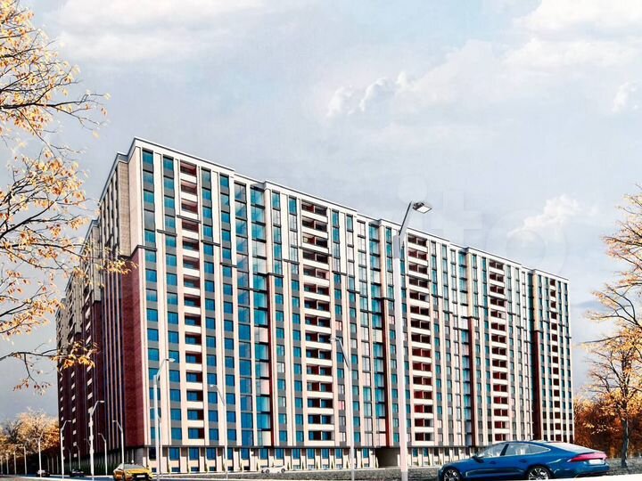 2-к. квартира, 83,2 м², 7/16 эт.