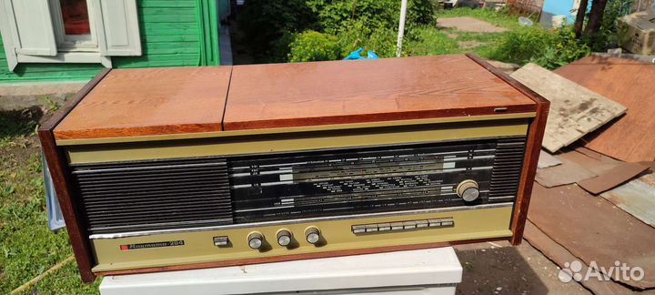 Ламповая радиола Контакта 204