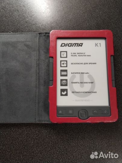 Электронная книга Digma k1