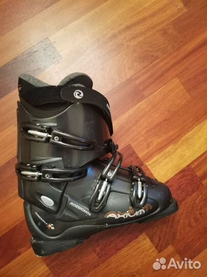 Горные лыжи с ботинками Rossignol