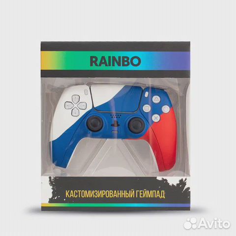 Геймпад DualSense для PS5 "Россия" rainbo