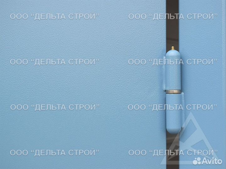 Противопожарные распашные ворота впм