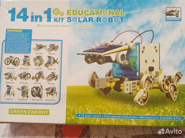 Робот конструктор 14 в 1