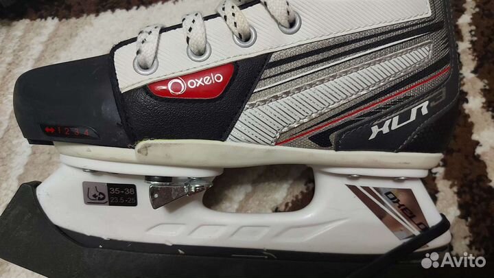 Коньки хоккейные охело р35-38