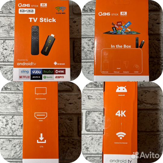 Смарт тв приставка hdmi Android (TV Stiсk)