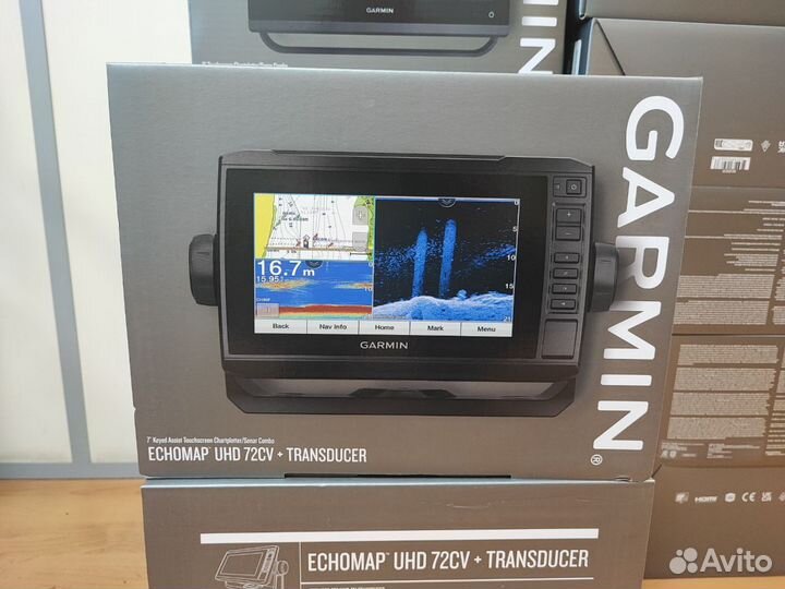 Garmin echomap UHD 72CV GT24UHD-TM