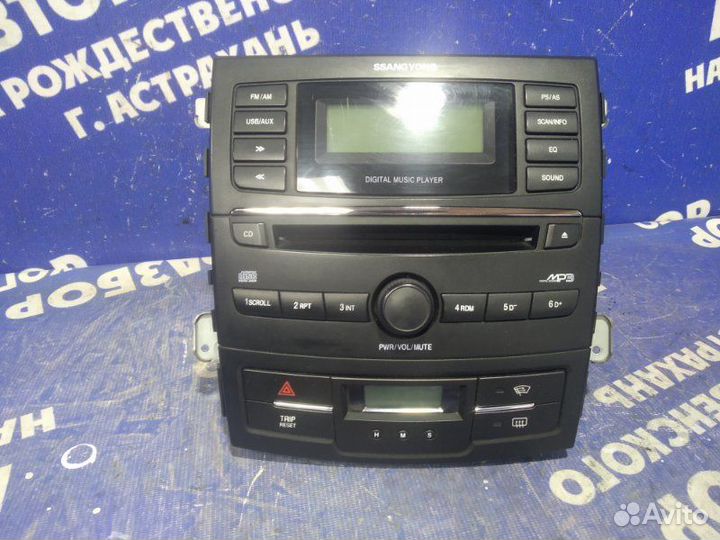 Штатная магнитола Ssangyong Actyon New внедорожник