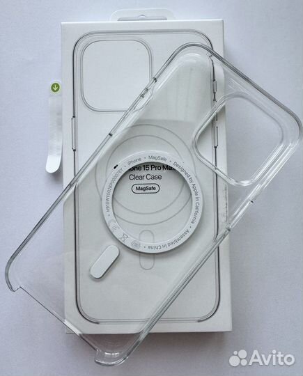 Чехол Apple iPhone 15 Pro Max Clear Case MagSafe