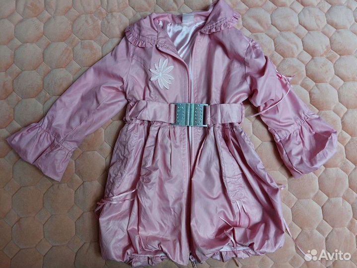 Красивые плащи для девочки 4-6 лет